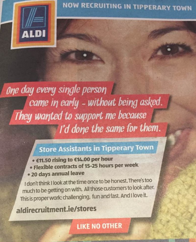 Tipperary Star - ALDI Store Assistants