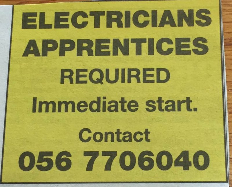 Tipperary Star - Apprentice Electricians