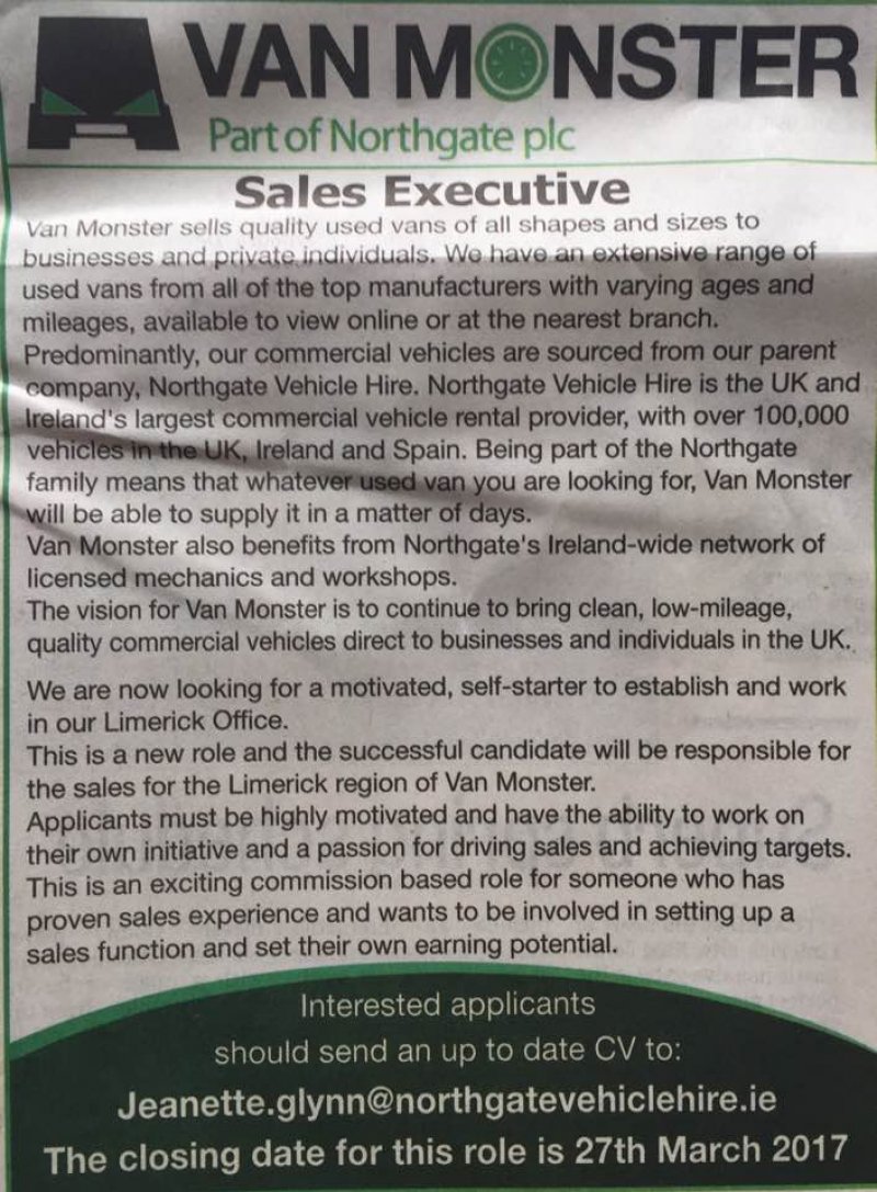 Limerick Leader - Sales Executive