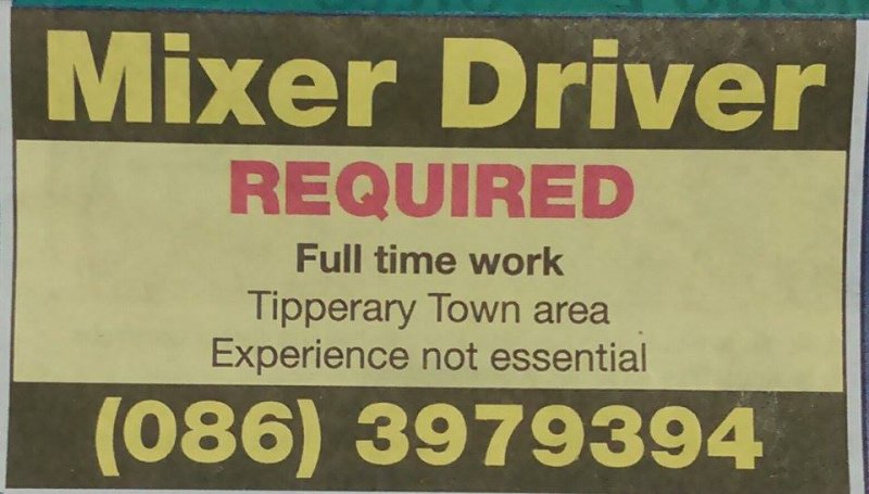 The Limerickf Leader: Mixer Driver