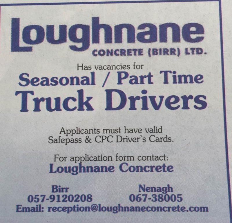 Midland Tribune  - Truck Drivers