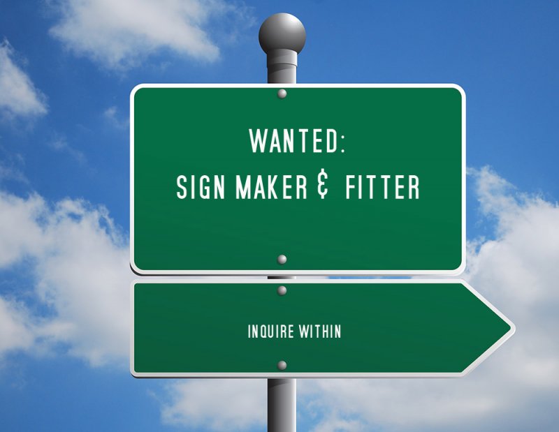 Sign Maker & Fitter