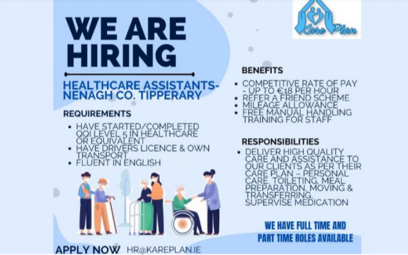 Healthcare Assistants in Nenagh