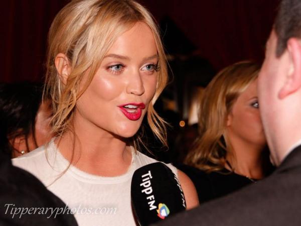 Laura Whitmore Chatting to Tipp FM at the IFTA's