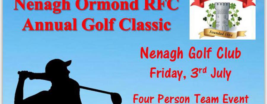 Nenagh Ormond RFC Annual Golf Classic