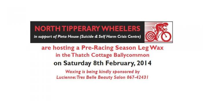 North Tipp Wheelers Pre-Racing Season Leg Wax