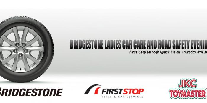 Bridgestone Ladies Car Care and Road Safety Evening at First Stop Nenagh Quick Fit