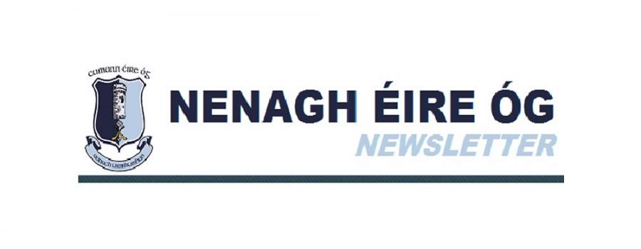 Nenagh Eire Og Club Notes 13 January 2021
