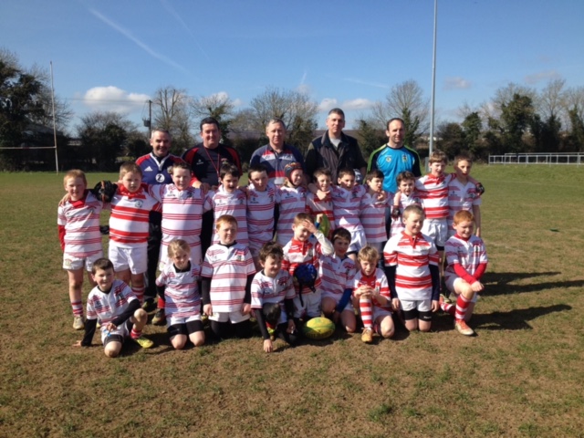 Nenagh Ormond Under 9's and 10's at the blitz in Cashel on Sunday morning.